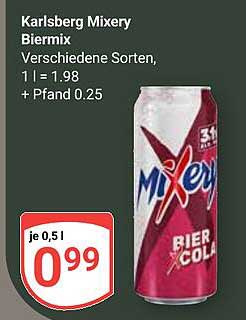 Karlsberg Mixery Biermix - Verschiedene Sorten