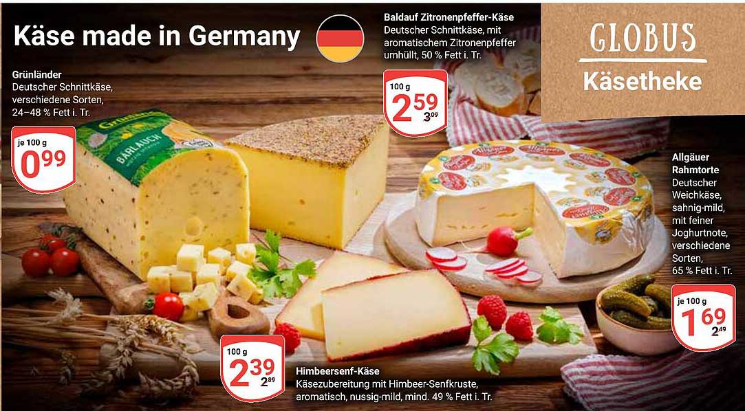 Käse made in Germany