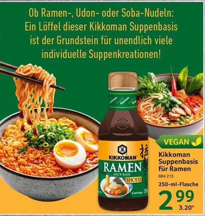 Kikkoman Suppenbasis für Ramen 250 ml