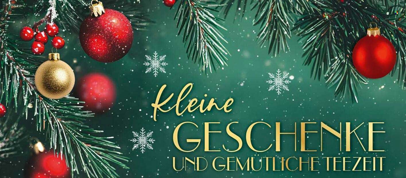 Kleine Geschenke und gemütliche Teezeit