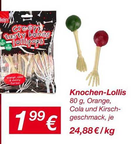 Knochen-Lollis – Schaurig lecker!