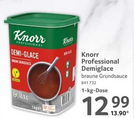 Knorr Professional Demiglace braune Grundsauce 1-kg-Dose