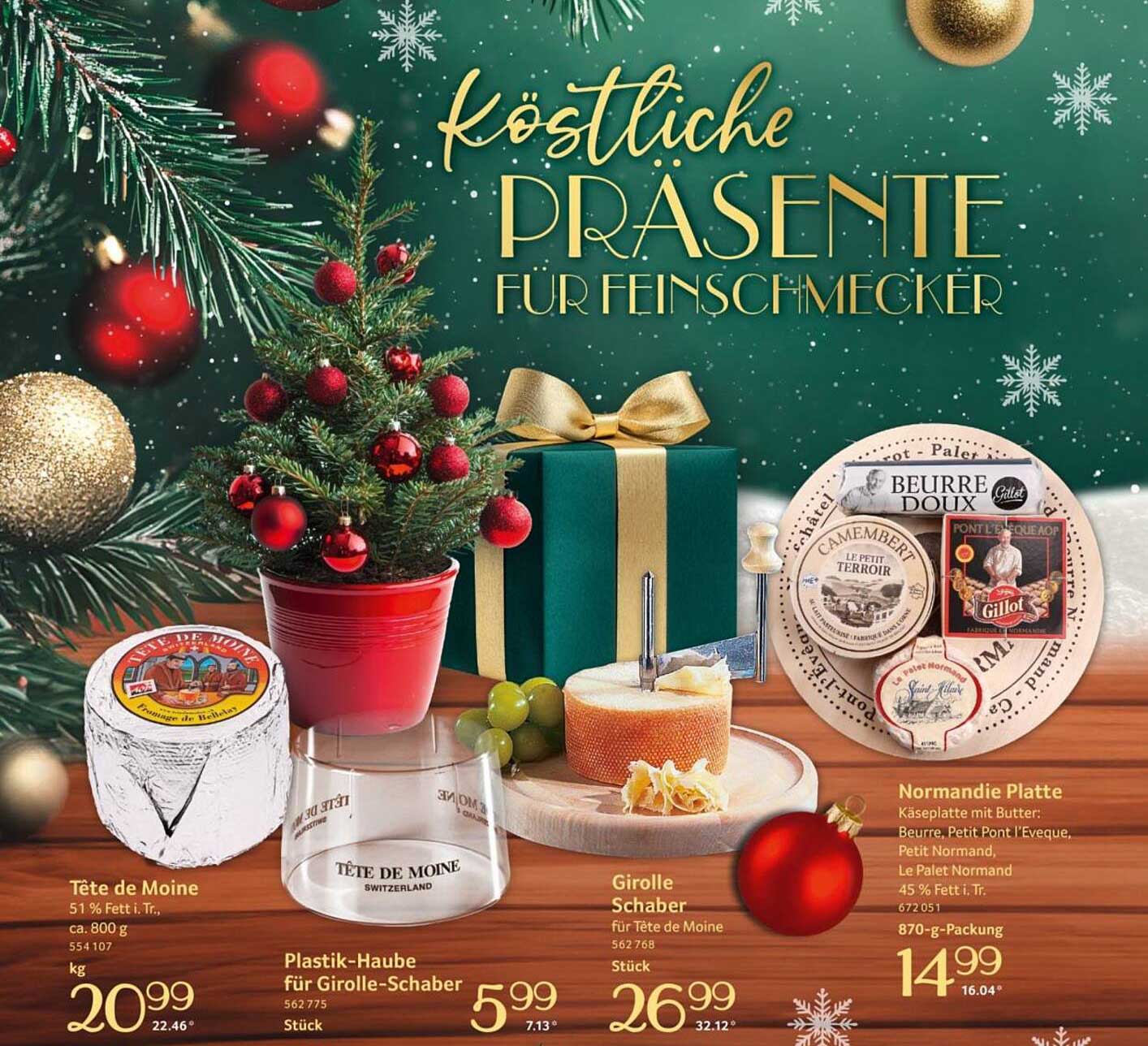 Köstliche Präsente für Feinschmecker