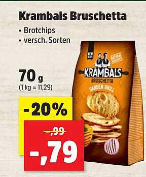 Krambals Bruschetta 70 g