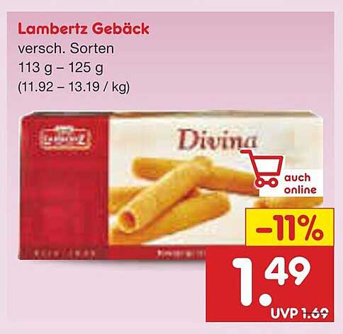 Lambertz Gebäck, versch. Sorten
