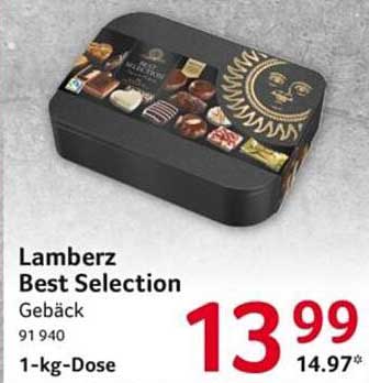Lamberz Best Selection Gebäck 1-kg-Dose