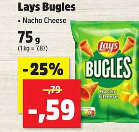 Lays Bugles - Nacho Cheese 75 g