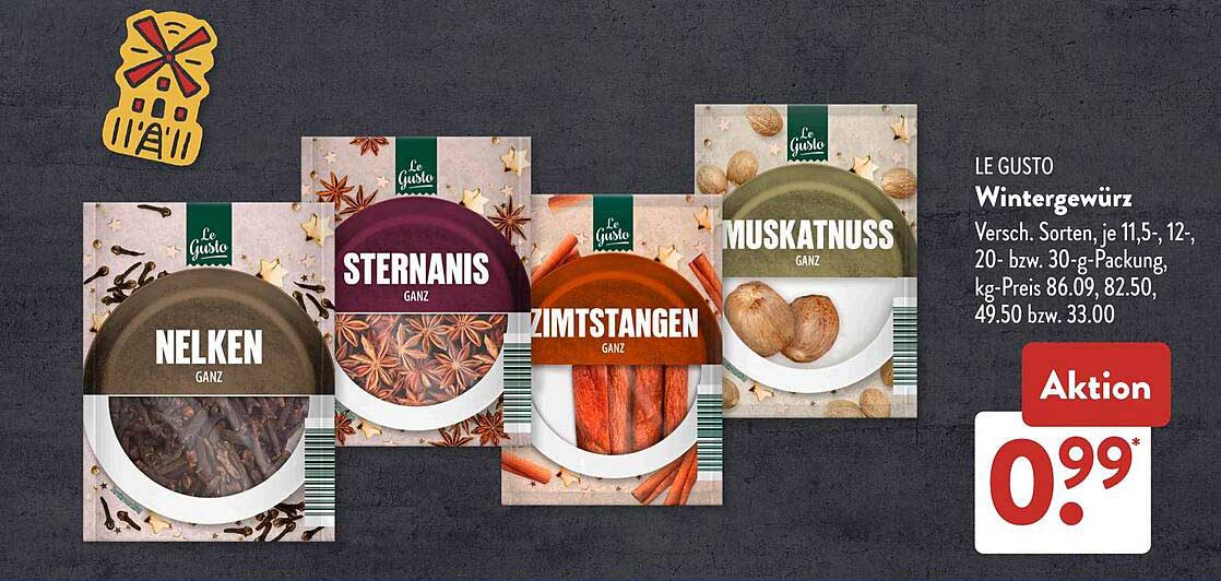 LE GUSTO Wintergewürz