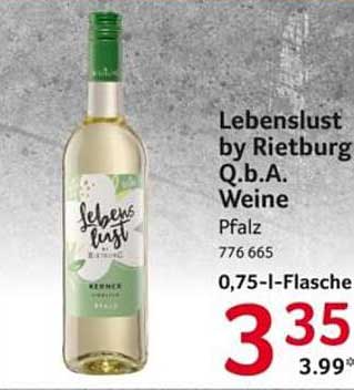 Lebenslust by Rietburg Q.b.A. Weine, 0,75 l-Flasche