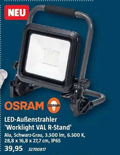 LED-Außenstrahler 'Worklight VAL R-Stand' von OSRAM