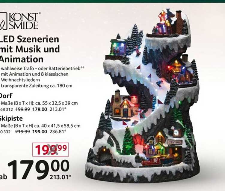 LED Szenerien mit Musik und Animation von Konstsmide