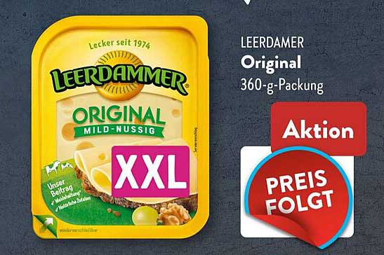 Leerdammer Original 360-g-Packung