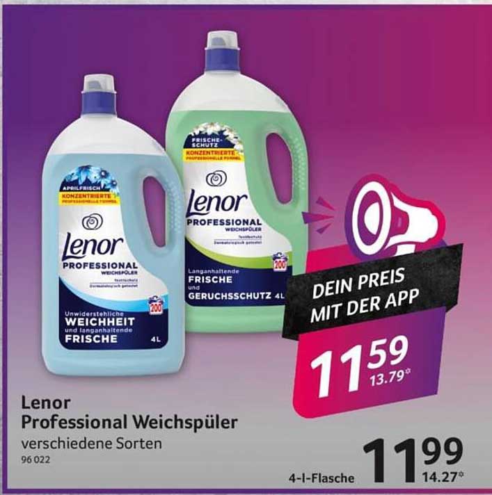 Lenor Professional Weichspüler verschiedene Sorten