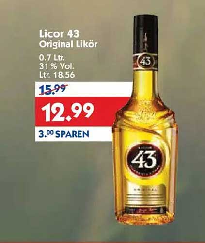 Licor 43 Original Likör