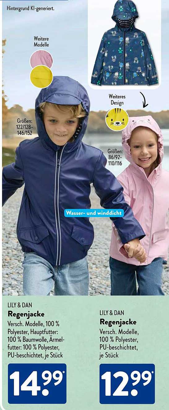 LILY & DAN Regenjacke