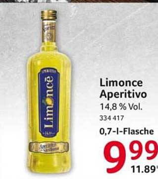 Limonce Aperitivo 0,7-l-Flasche