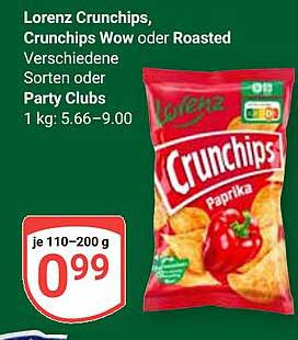 Lorenz Crunchips, Crunchips Wow oder Roasted