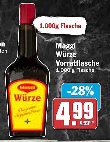 Maggi Würze Vorratsflasche 1.000 g