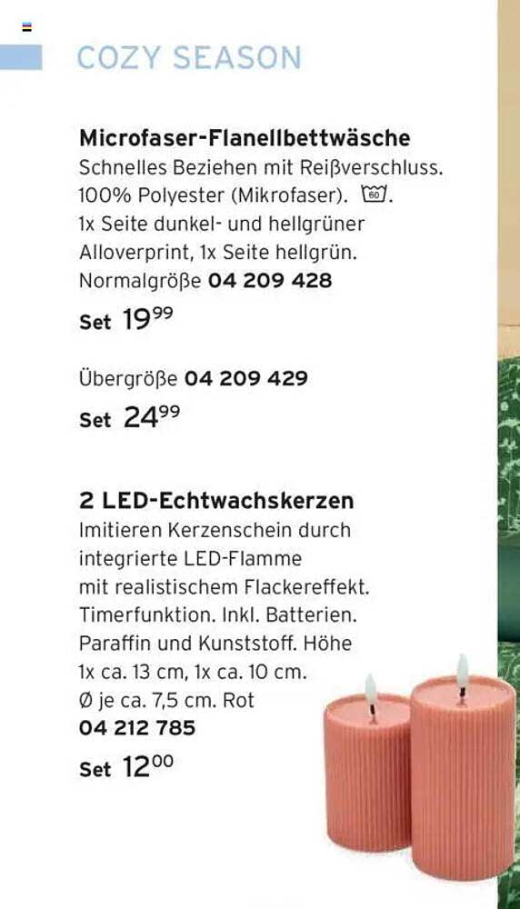 Microfaser-Flanellbettwäsche