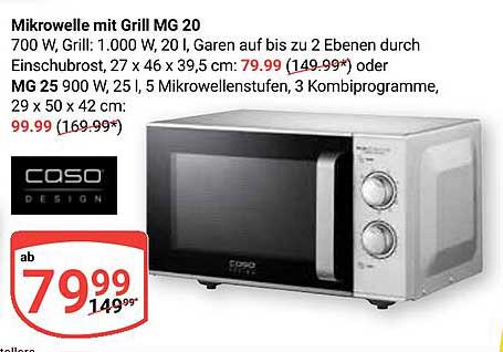 Mikrowelle mit Grill MG 20
