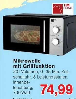 Mikrowelle mit Grillfunktion