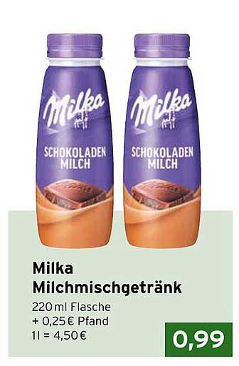 Milka Milchmischgetränk 220 ml Flasche