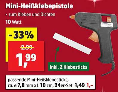 Mini-Heißklebepistole