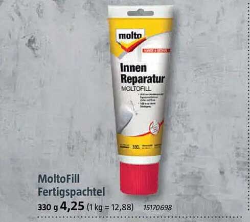 MoltoFill Innen Reparatur Fertigspachtel 330 g