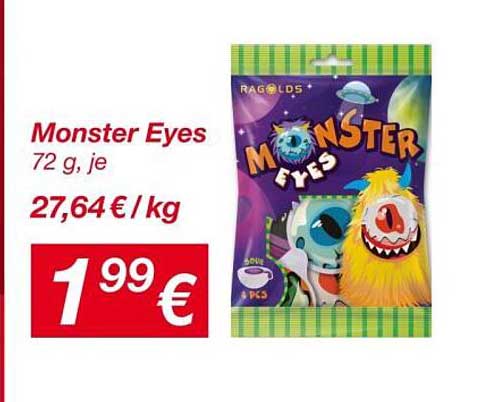 Monster Eyes - Naschen mit Spaß!
