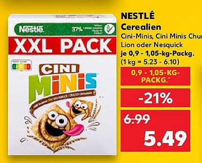 NESTLÉ Cini Minis XXL Pack - Jetzt zum Sparpreis!