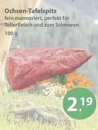 Ochsen-Tafelschnitt - Ideal für Liebhaber zarter Fleischgerichte
