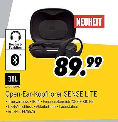 Open-Ear-Kopfhörer SENSE LITE von JBL