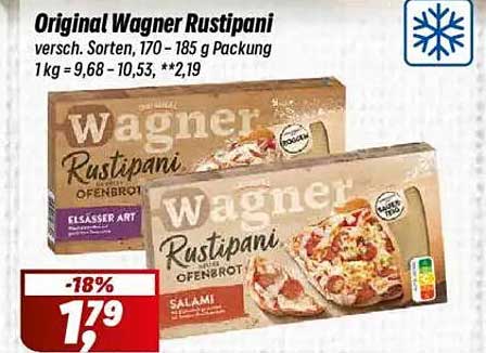 Original Wagner Rustipani Ofenbrot - Verschiedene Sorten