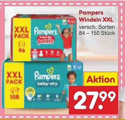 Pampers Windeln XXL - Aktion