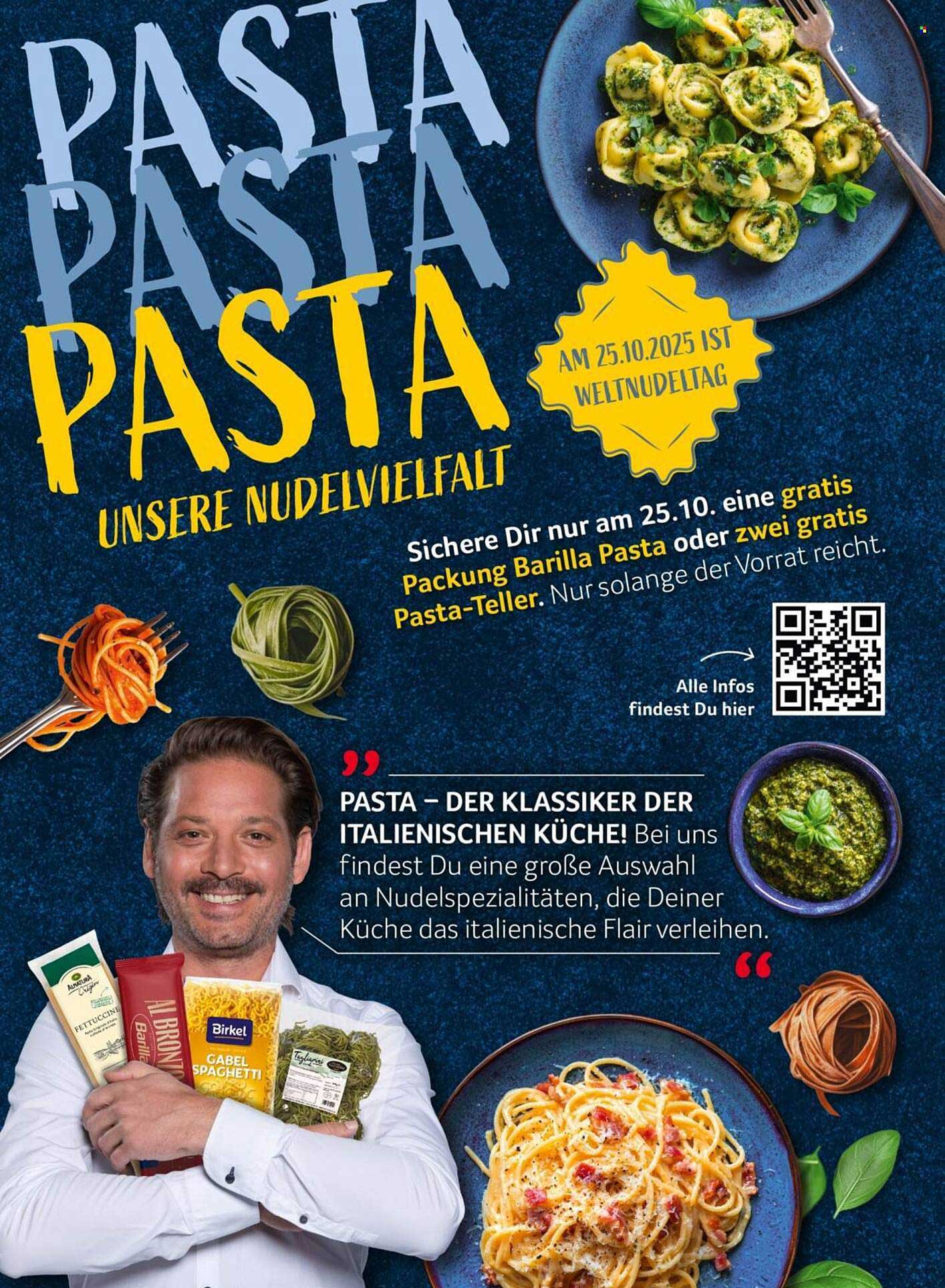 Pasta - unsere Nudelvielfalt am Weltnudeltag!