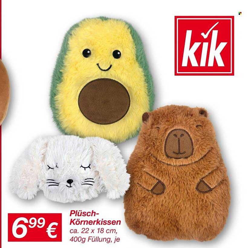 Plüsch-Körnerkissen