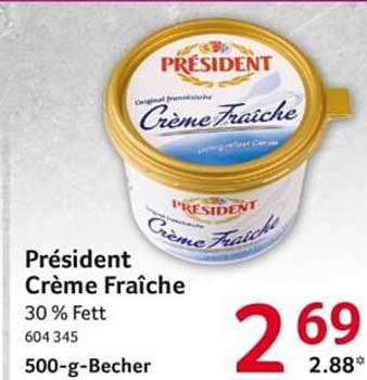 Président Crème Fraîche 500-g-Becher