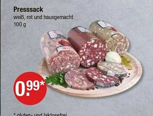 Presssack - weiß, rot und hausgemacht