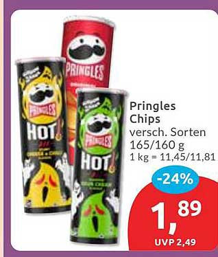 Pringles Chips - versch. Sorten 165/160 g