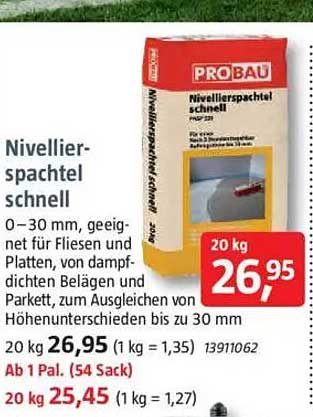 PROBAU Nivellierspachtel schnell