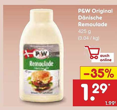 P&W Original Dänische Remoulade 425 g