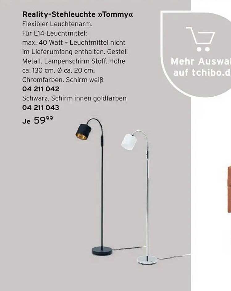 Reality-Stehleuchte »Tommy«