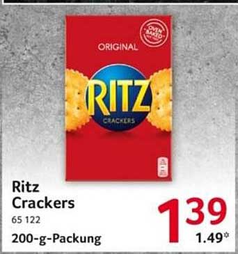 Ritz Crackers - Original 200-g-Packung