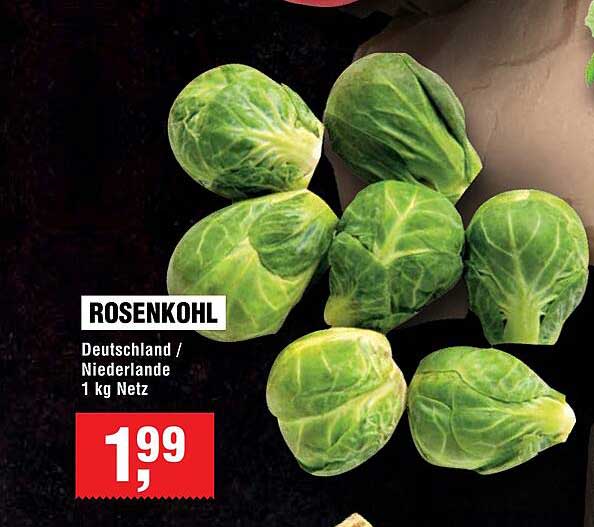 Rosenkohl 1 kg Netz