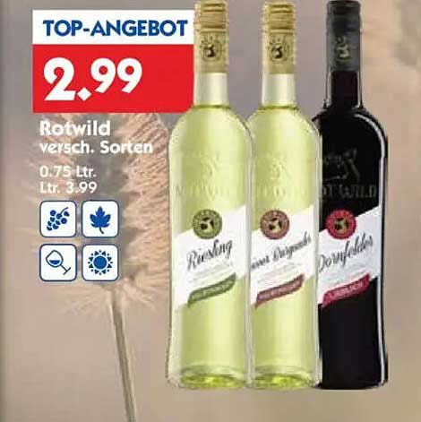 Rotwild verschiedene Sorten - Top-Angebot