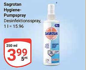 Sagrotan Hygiene-Pumpspray 250 ml