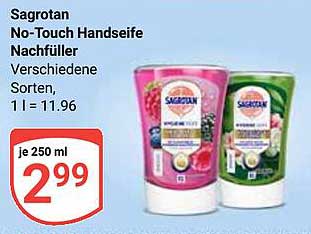 Sagrotan No-Touch Handseife Nachfüller verschiedene Sorten
