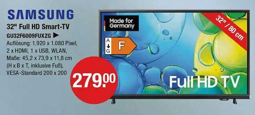 Samsung 32" Full HD Smart-TV