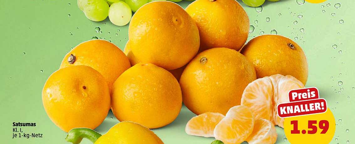 Satsumas, Kl. I, je 1-kg-Netz