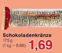 Schokoladenkränze
